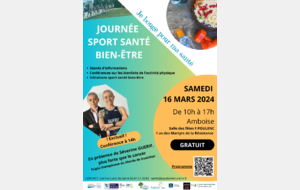 Journée Sport Santé Bien-Etre 16/03/2024